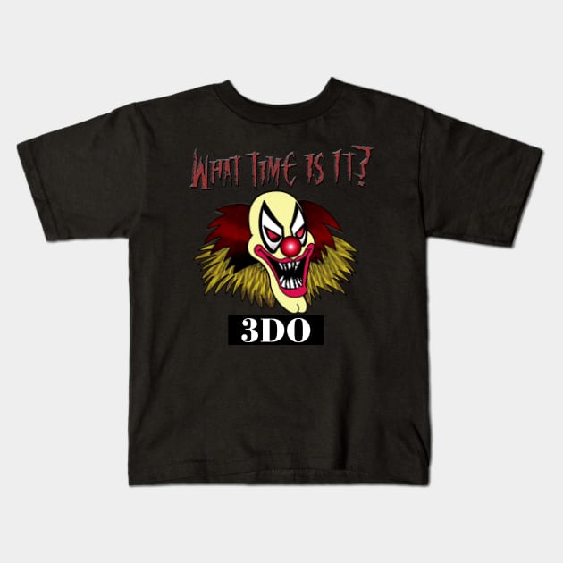 3DO Support Killing Time Kids T-Shirt by WarrenDMS